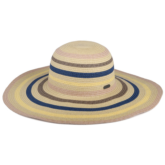 Barbour Hats Astley Wide Brim Sun Hat - Natural-Multi