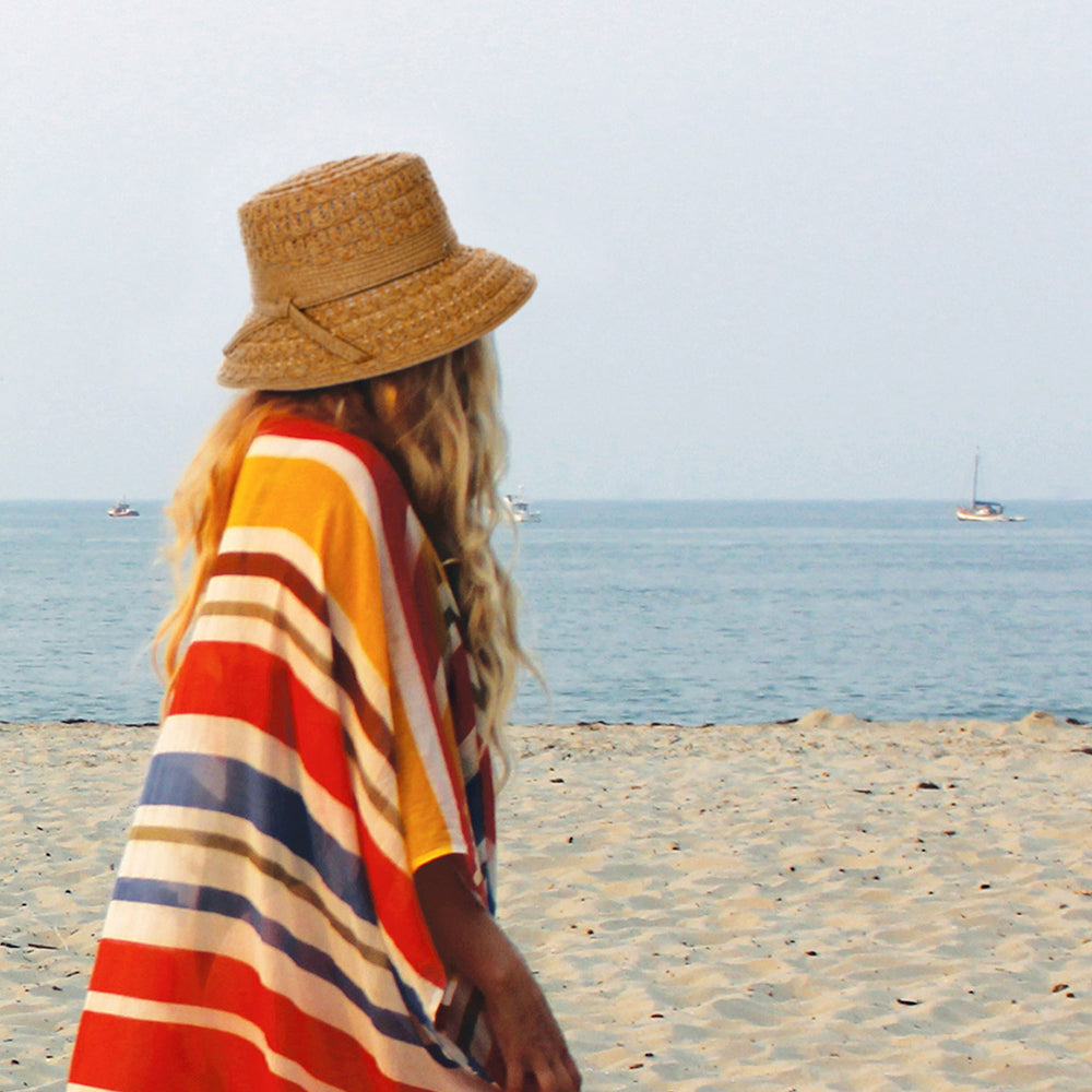 Cappelli Hats Sorina Paper Braid Bucket Hat - Toast