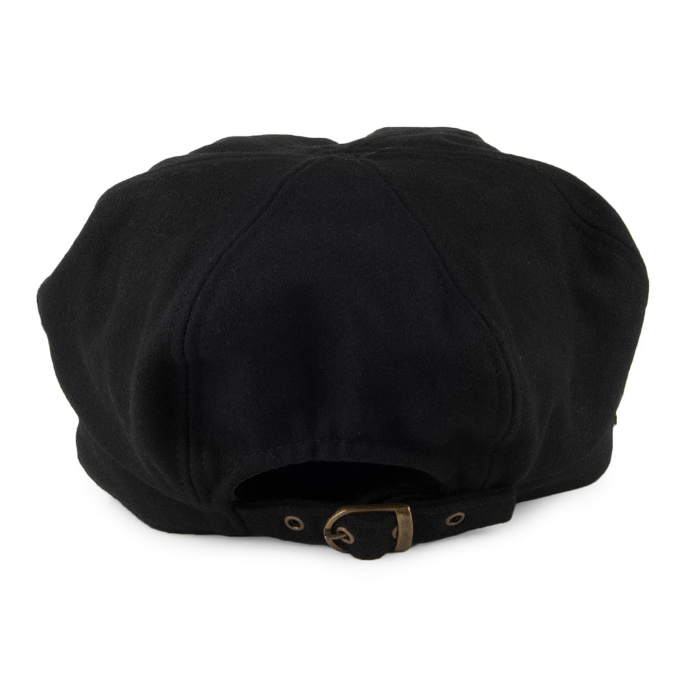 Betmar Hats Boy Meets Girl Newsboy Cap - Black