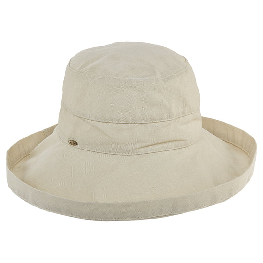 Scala Hats Lanikai Packable Sun Hat - Natural