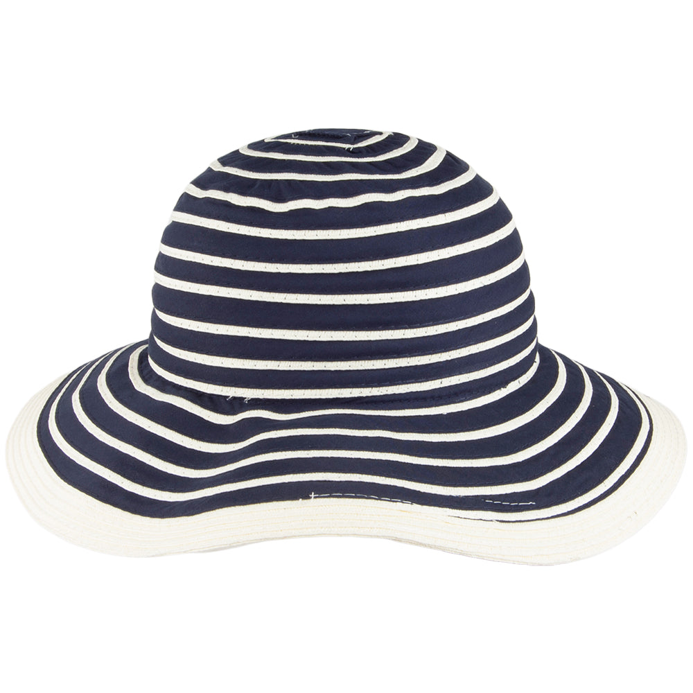 Barbour Hats Sealand Sun Hat - Navy-White