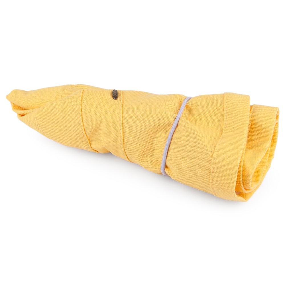 Scala Hats Lanikai Packable Sun Hat - Yellow