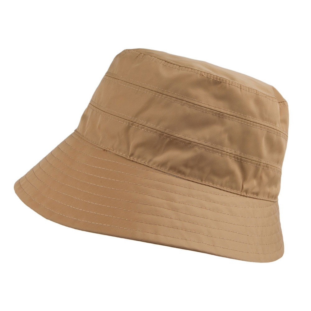 Scala Hats Maggie Nylon Rain Hat - Khaki