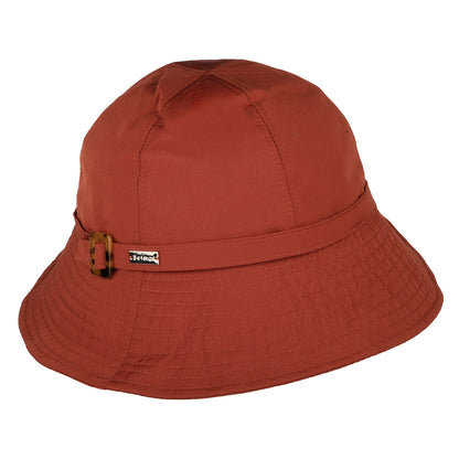 Betmar Hats Frederique Rain Cloche Hat - Burnt Orange