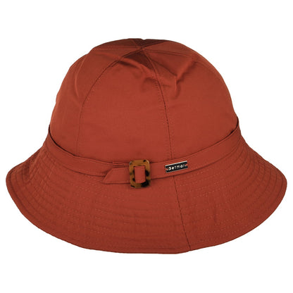 Betmar Hats Frederique Rain Cloche Hat - Burnt Orange