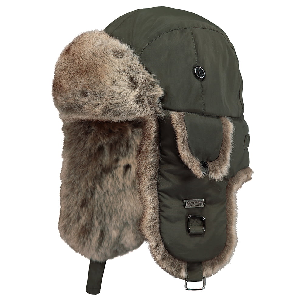 Barts Hats Kamikaze Water Resistant Trapper Hat - Olive