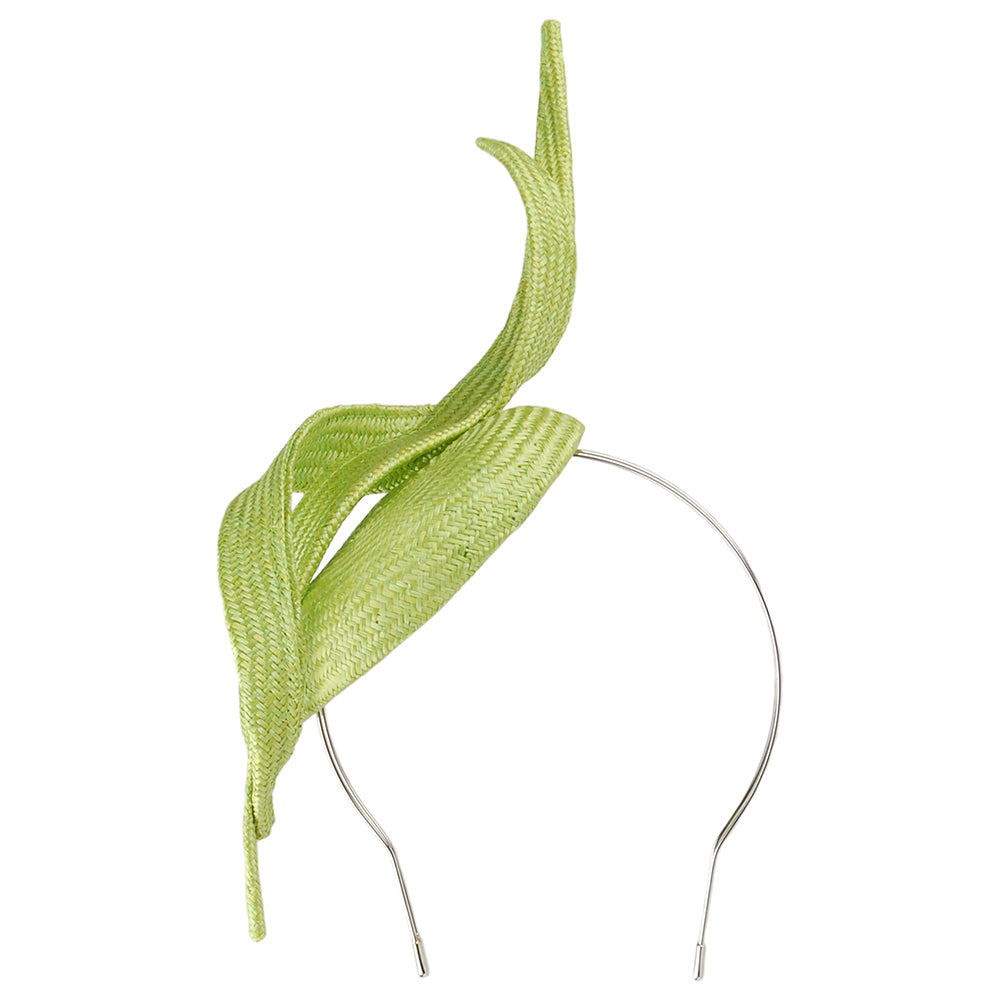 Whiteley Hats Lulu Fascinator - Lime
