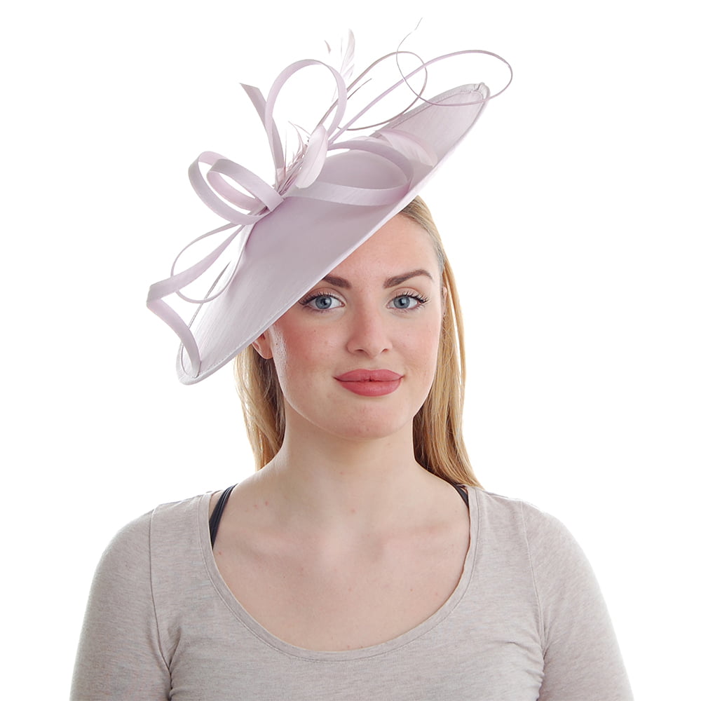 Failsworth Hats Virginia Disc Fascinator - Lilac