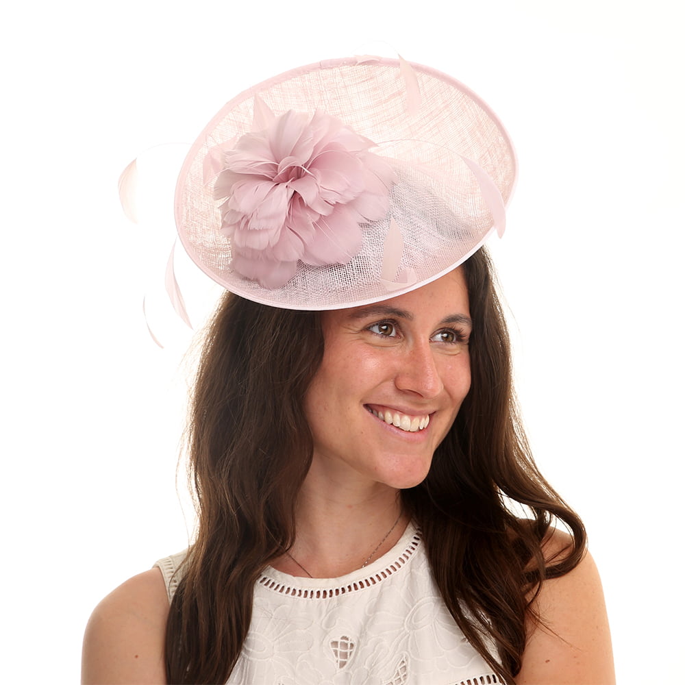 Jane Anne Designs Carnation Disc Fascinator - Orchid