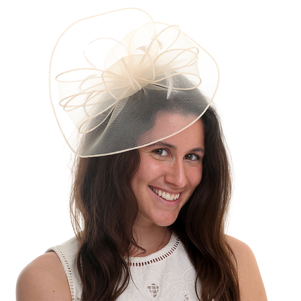Jane Anne Designs Isadora Fascinator - Champagne