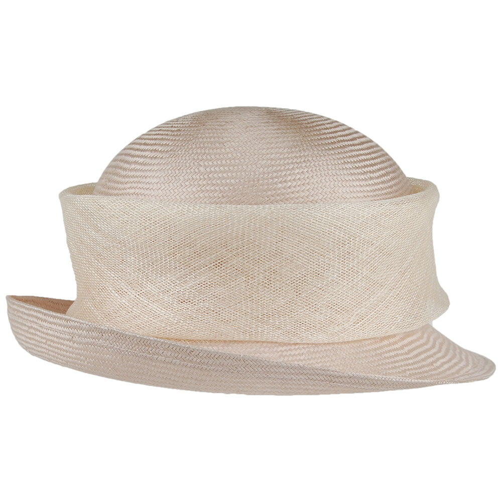 Whiteley Hats Molly Straw Cloche Hat - Oatmeal