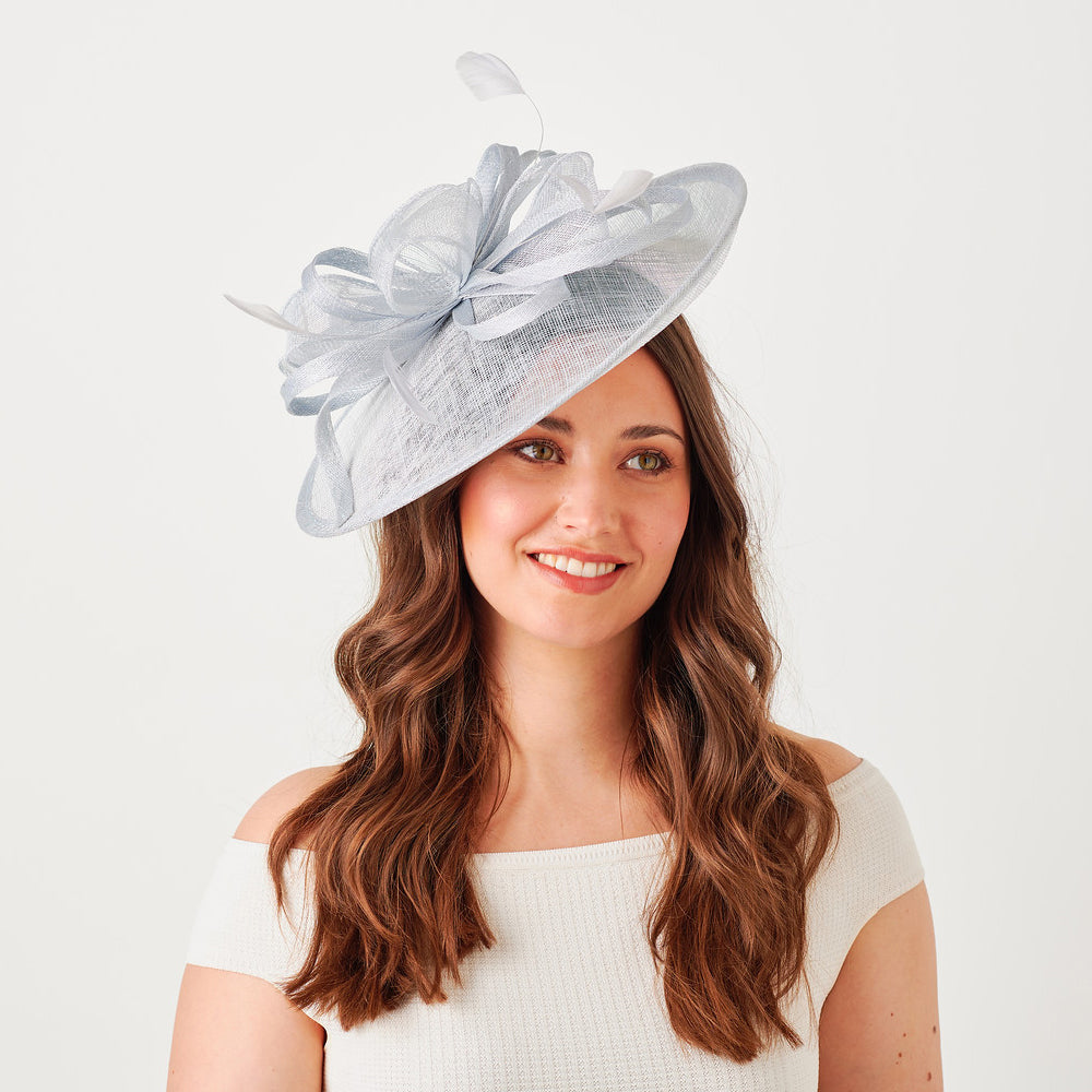 Failsworth Hats Caitlyn Disc Fascinator - Cornflower