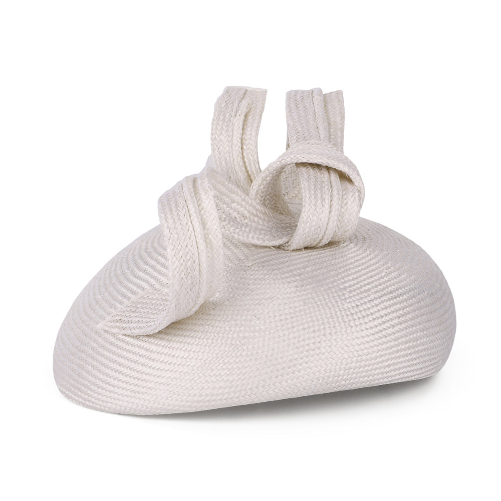 Whiteley Hats Duchess Of Cambridge Straw Pillbox Hat - Off White