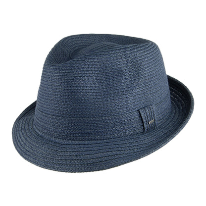 Bailey Hats Billy Trilby Hat - Navy Blue