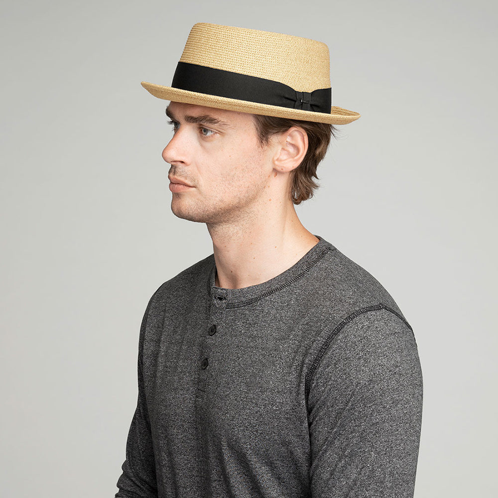 Bailey Hats Waits Pork Pie Hat - Sand