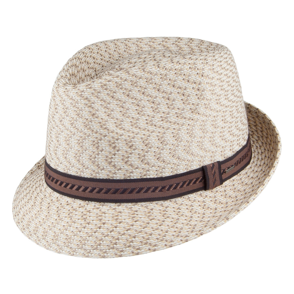 Bailey Hats Mannes Trilby Hat - Neutral-Multi
