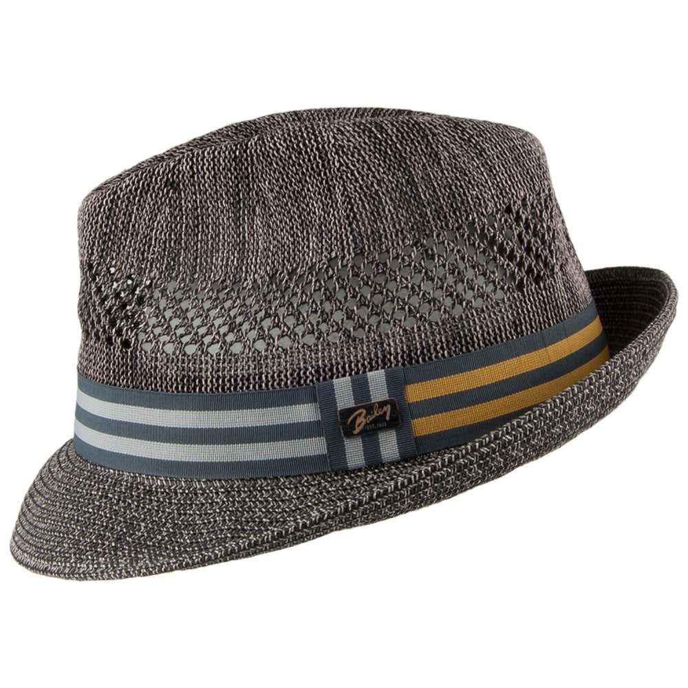 Bailey Hats Berle Trilby Hat - Charcoal