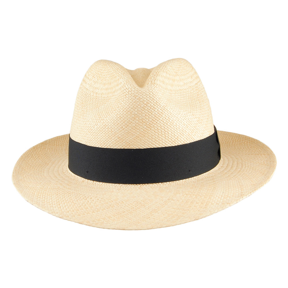 Christys Hats Diego Panama Fedora Hat - Natural