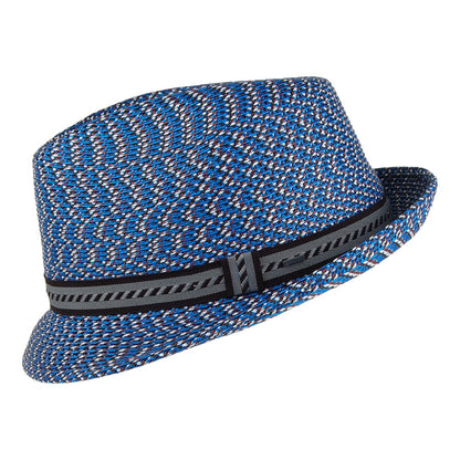 Bailey Hats Mannes Trilby Hat - Blue-Multi