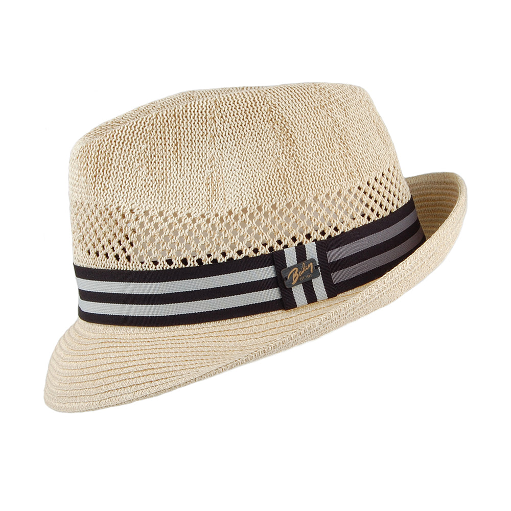 Bailey Hats Berle Trilby Hat - Bleach