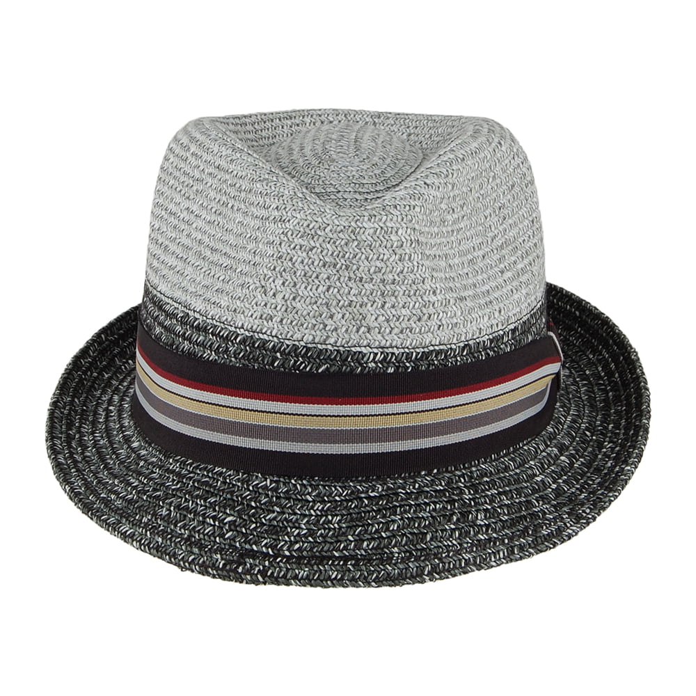 Bailey Hats Rokit Teardrop Trilby Hat - Light Grey