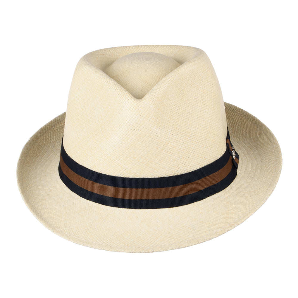 Whiteley Hats Henley II Panama Trilby Hat - Natural