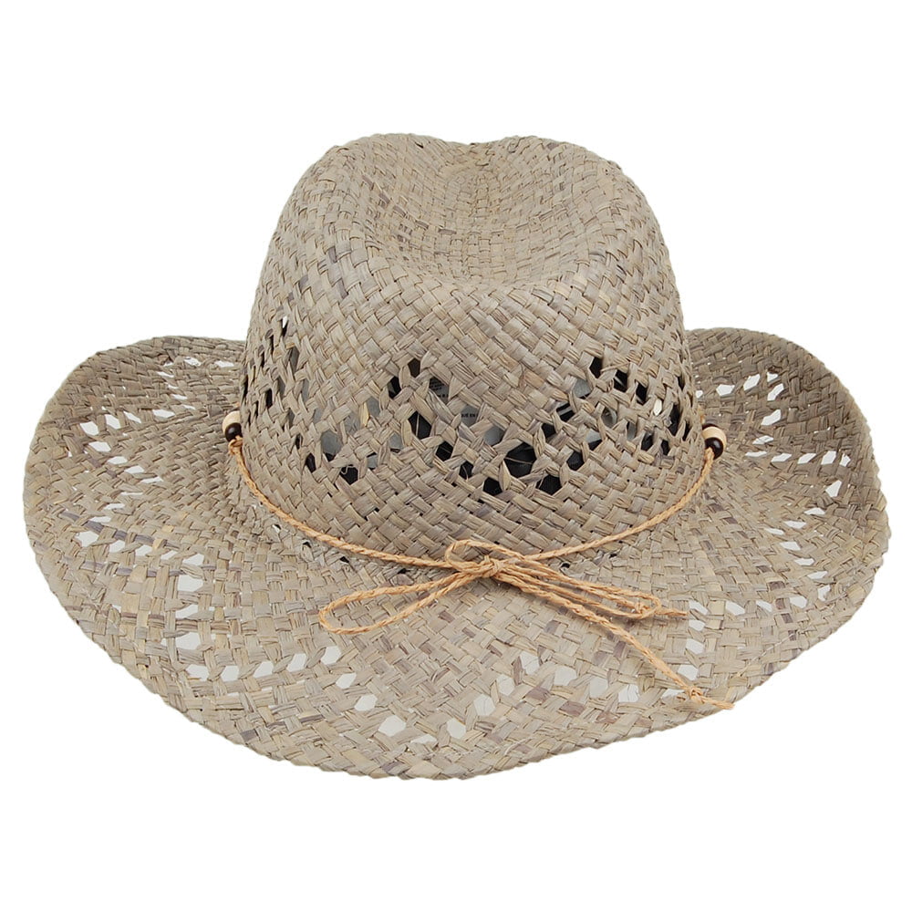 O'Neill Hats Ocean Side Straw Fedora Hat - Natural
