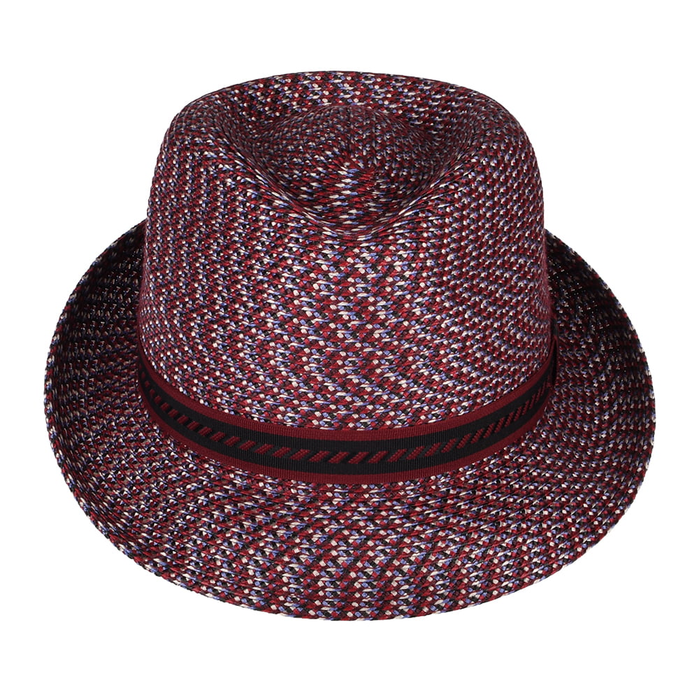 Bailey Hats Mannes Trilby Hat - Deep Red