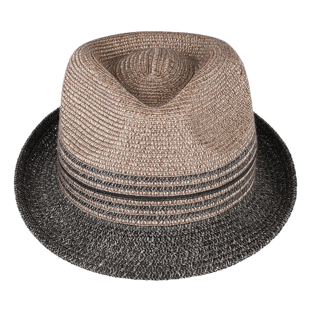Bailey Hats Hooper Toyo Trilby Hat - Charcoal