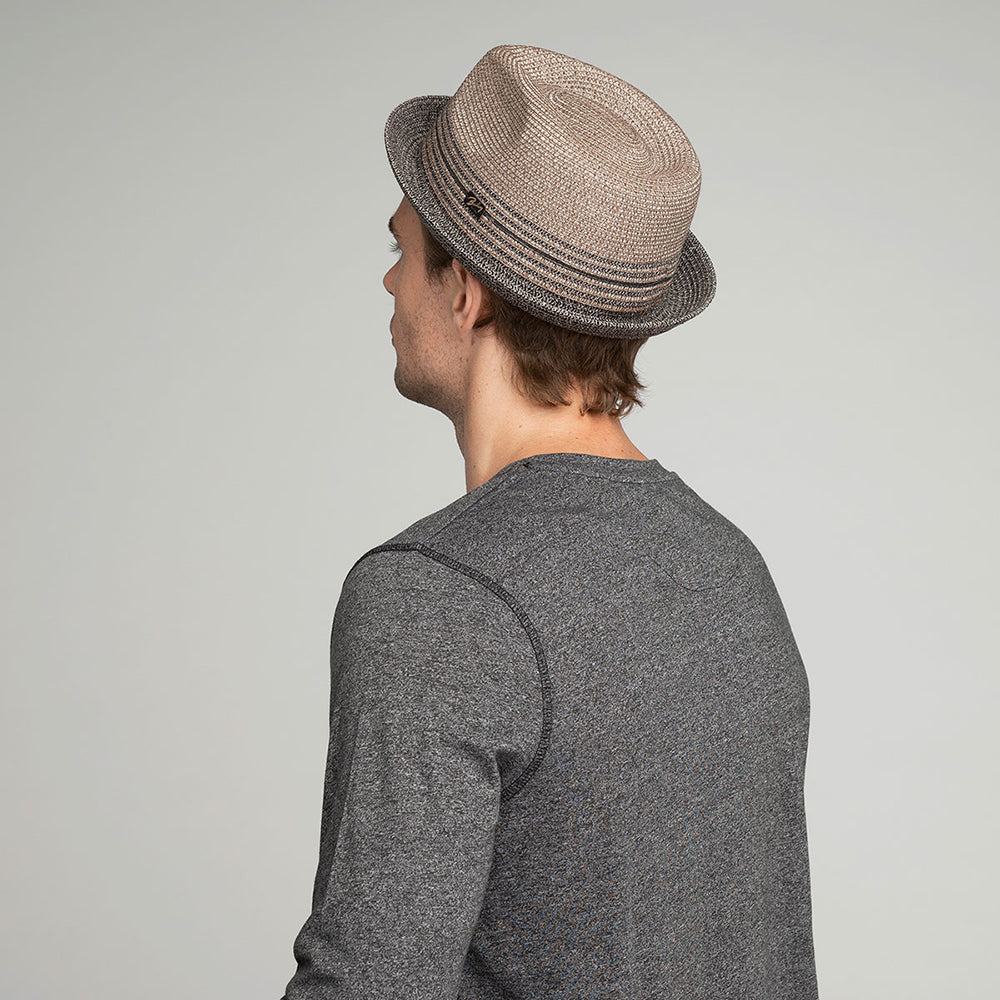 Bailey Hats Hooper Toyo Trilby Hat - Charcoal