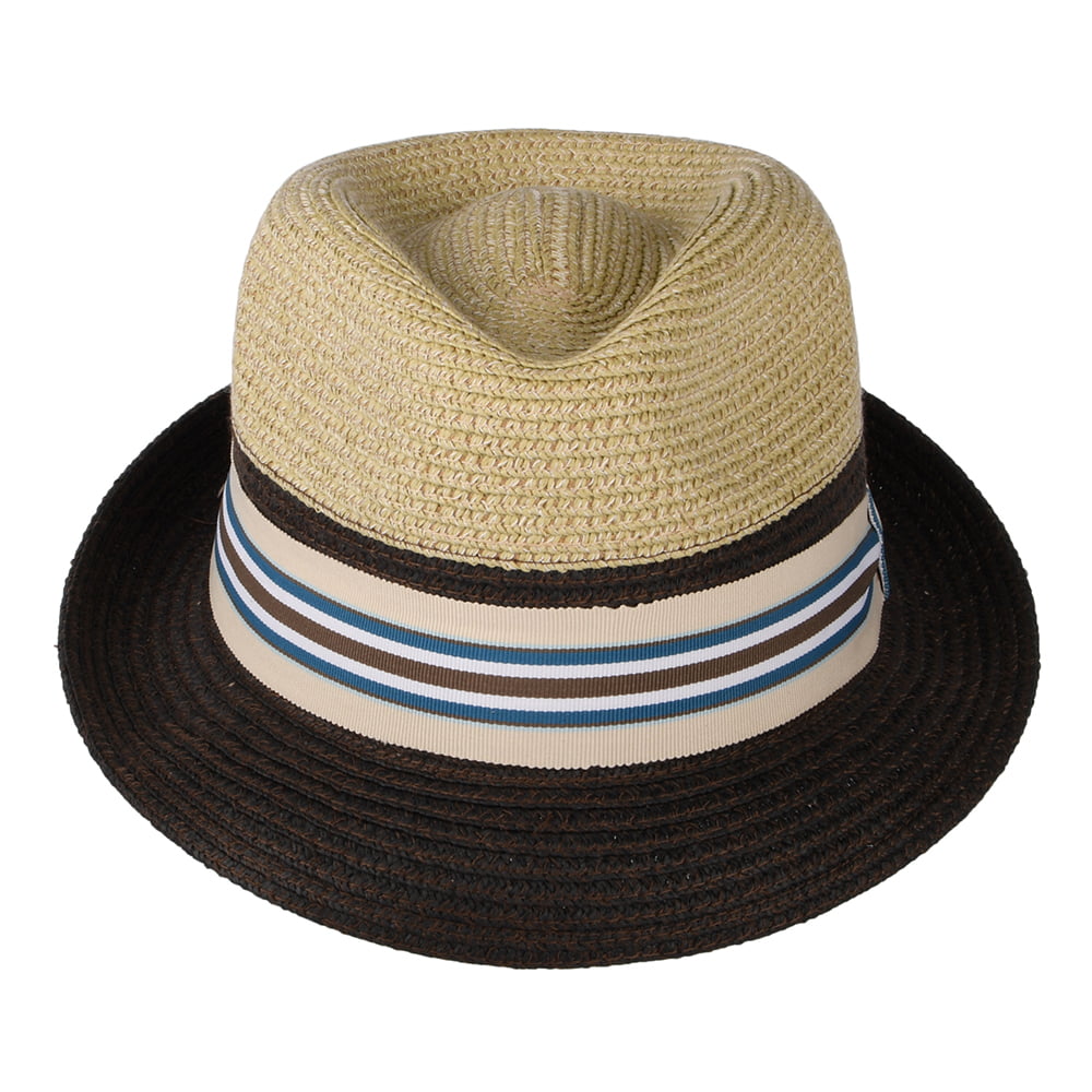 Bailey Hats Rokit Special Teardrop Trilby Hat - Brown
