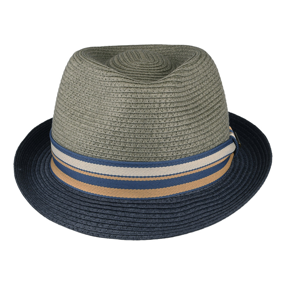 Stetson Hats Adams Trilby Hat - Grey-Blue