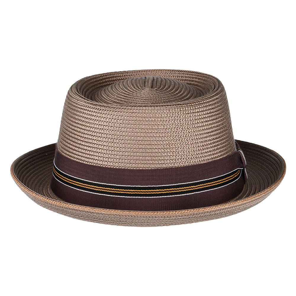 Bailey Hats Carver Pork Pie Hat - Taupe
