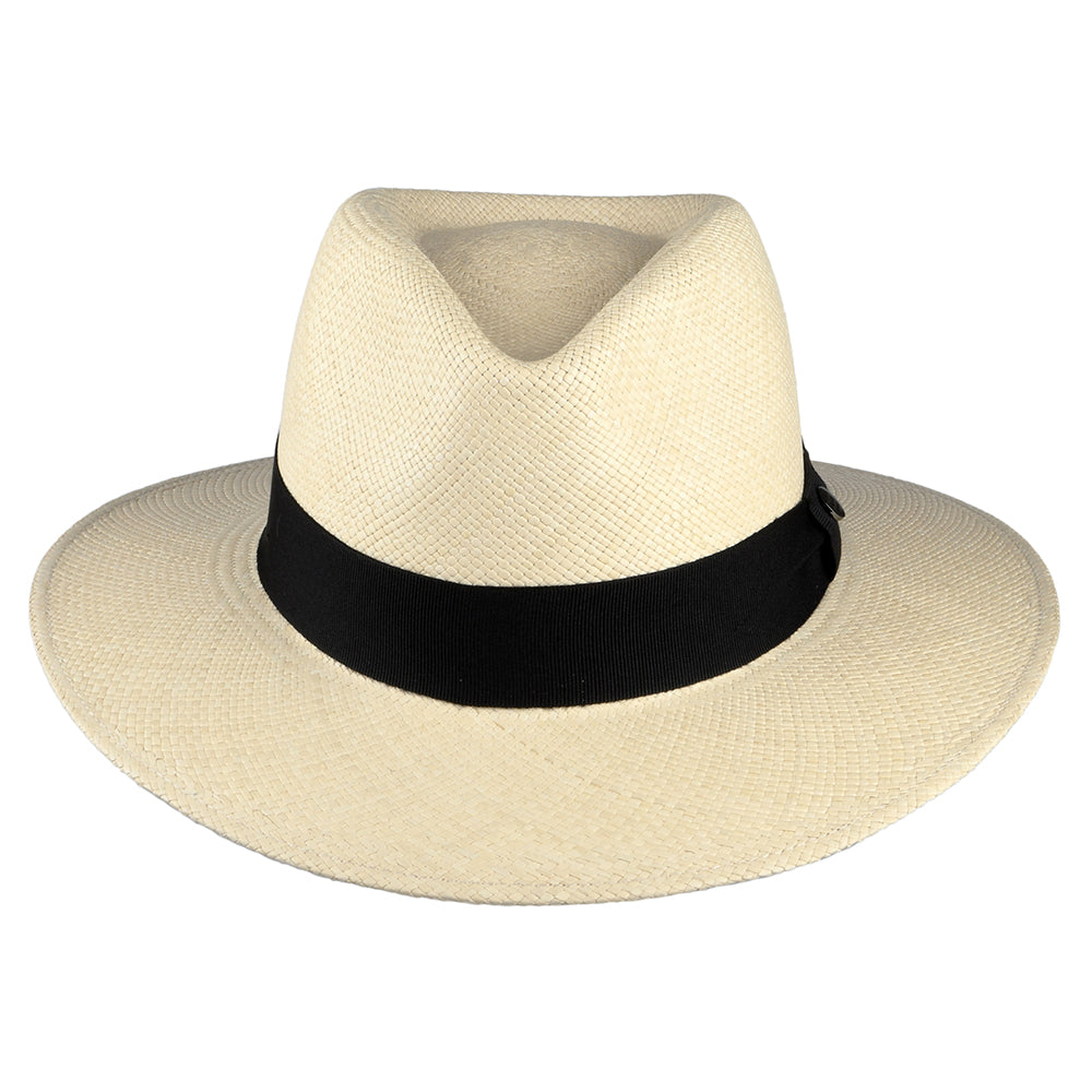 City Sport Panama Safari Fedora Hat - Natural Old