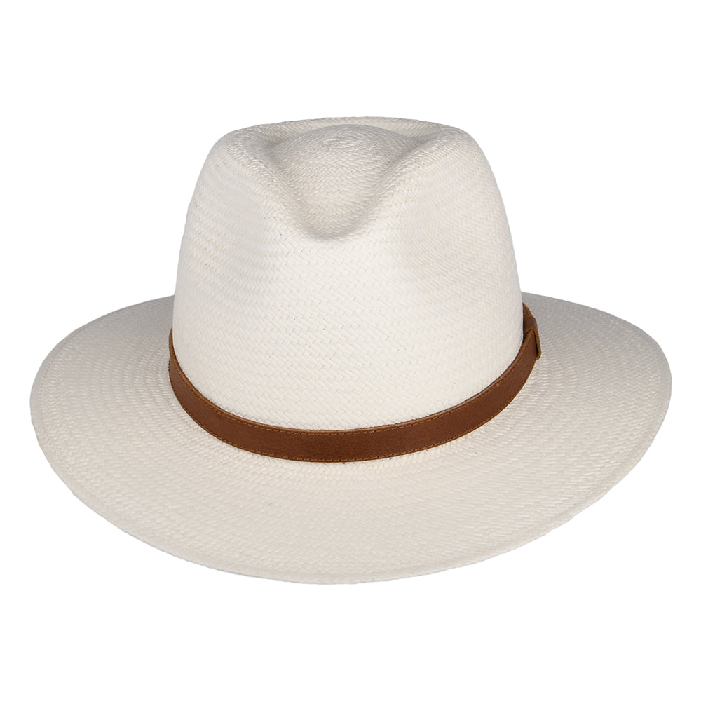 Failsworth Hats Panama Safari Fedora Hat - Bleach