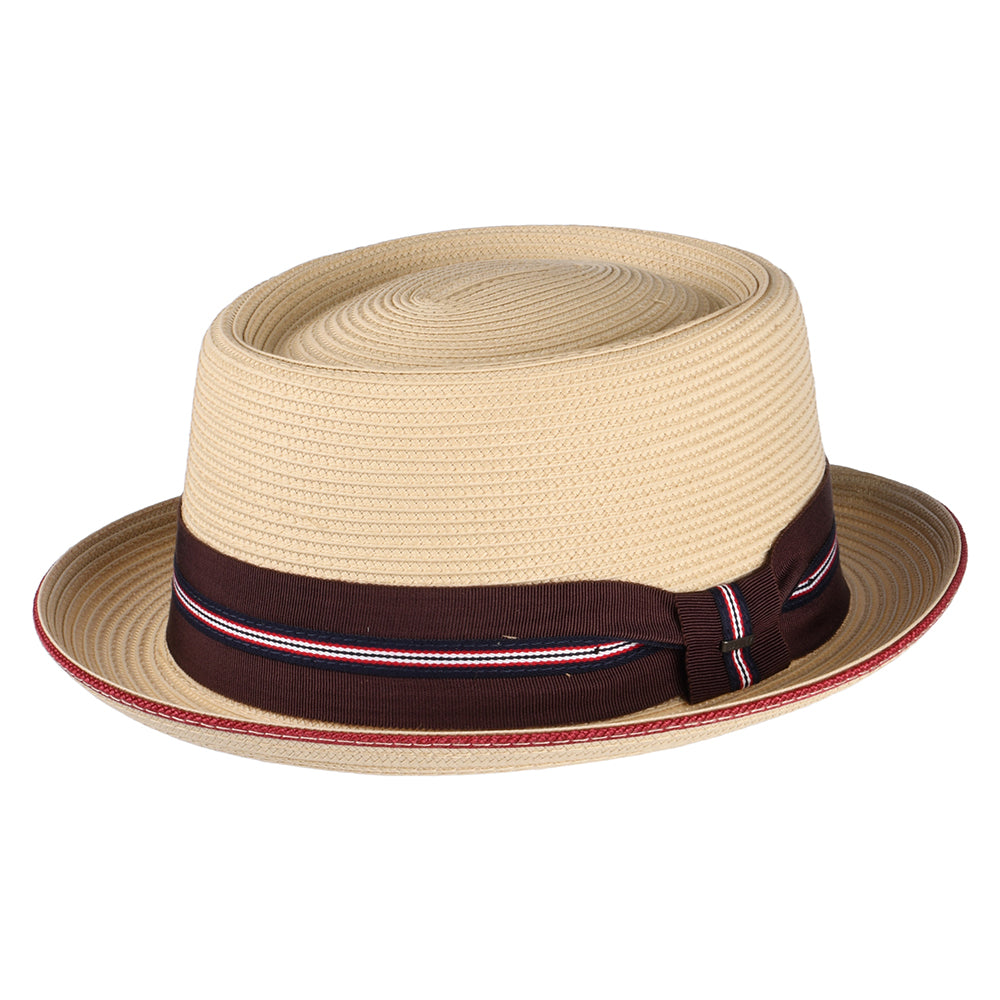 Bailey Hats Carver Pork Pie Hat - Natural