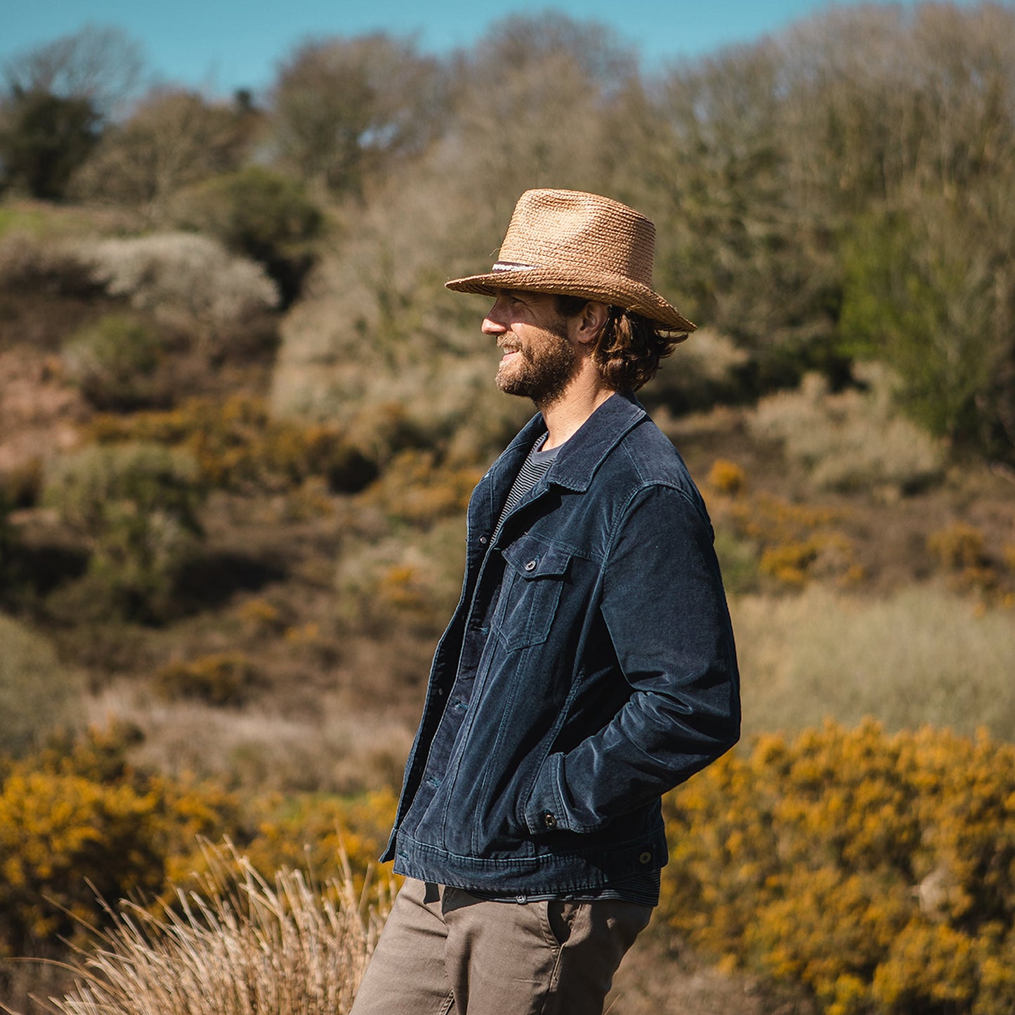 Jaxon & James El Paso Straw Outback Hat - Natural