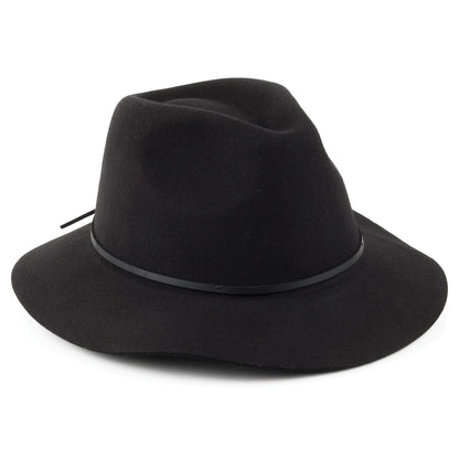 Brixton Hats Wesley Fedora Hat - Black