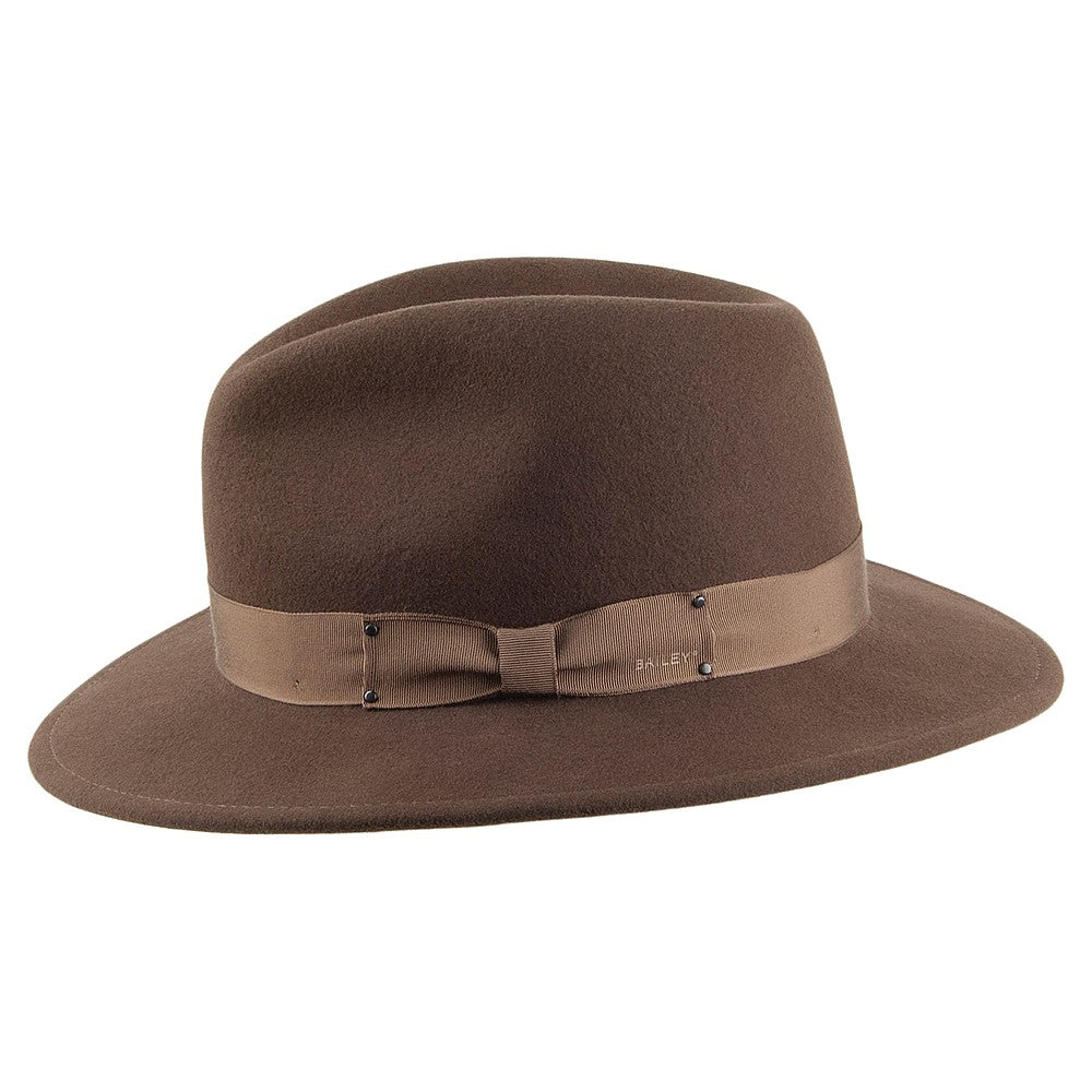 Bailey Hats Curtis Crushable Water Repellent Wool Felt Fedora Hat - Serpent