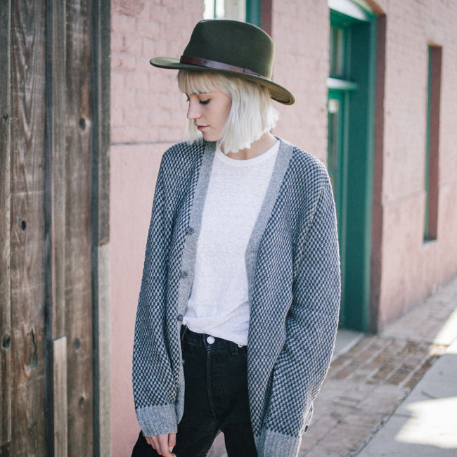 Brixton Hats Messer Fedora - Light Olive