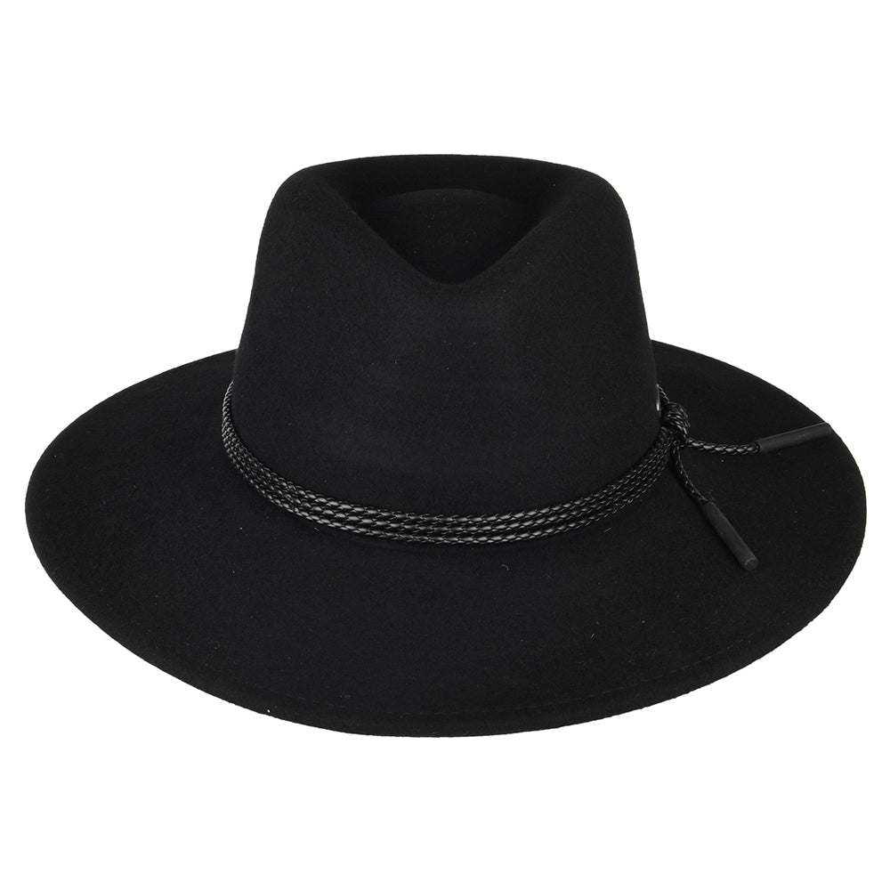 Bailey Hats Piston Wool Felt Outback Hat - Black