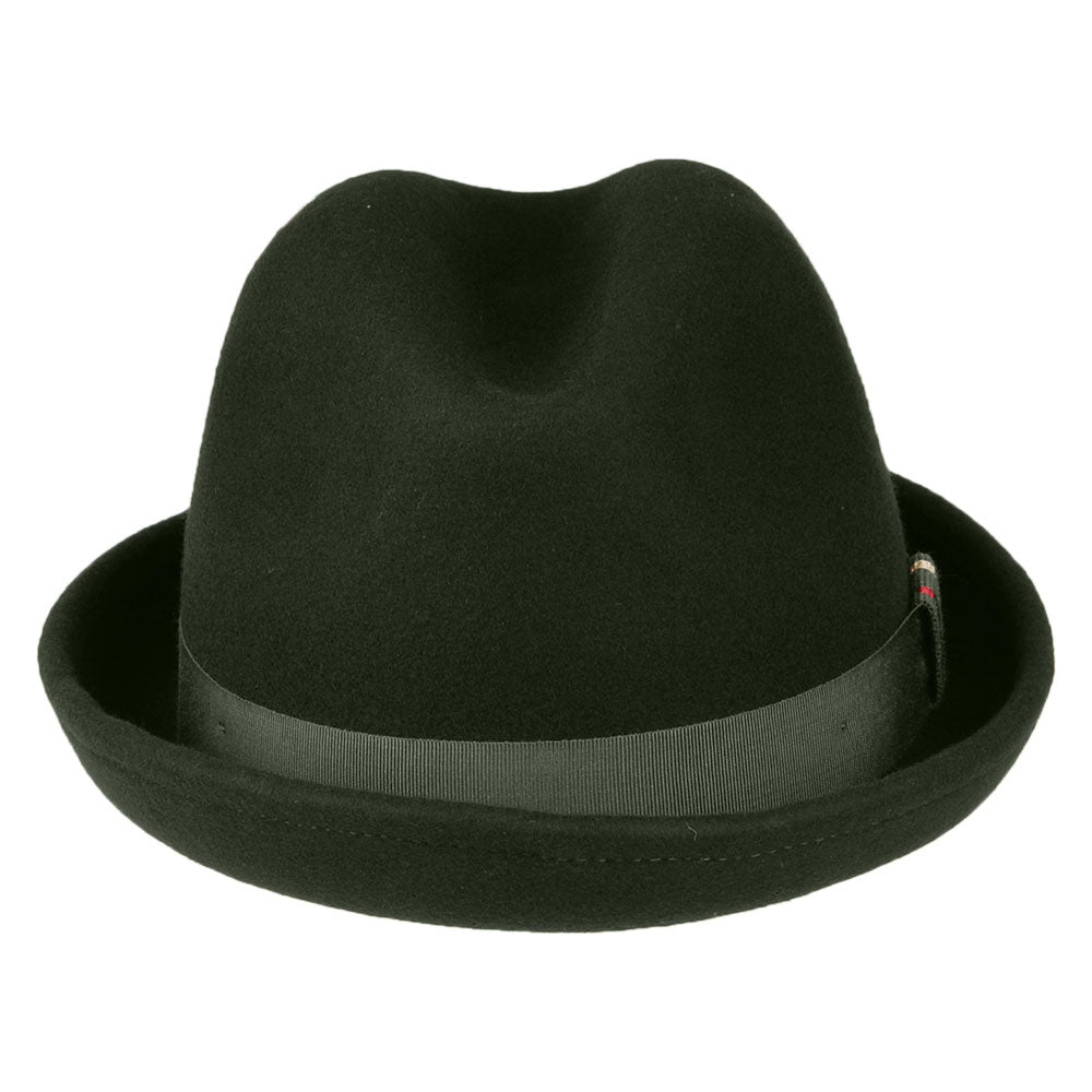 Christys Hats New Orleans Wool Felt Trilby Hat - Moss