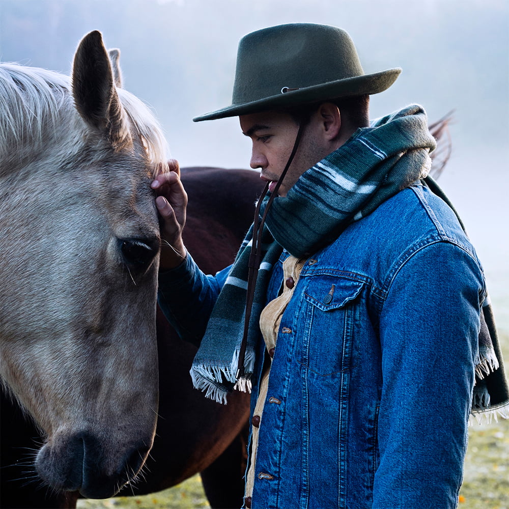 Barts Hats Benver Wool Felt Outback Hat - Olive