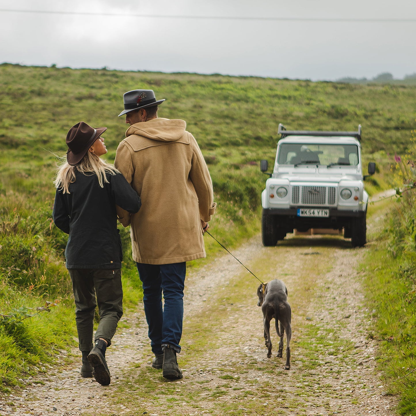 Jaxon & James Crushable C-Crown Wool Felt Fedora Hat - Grey