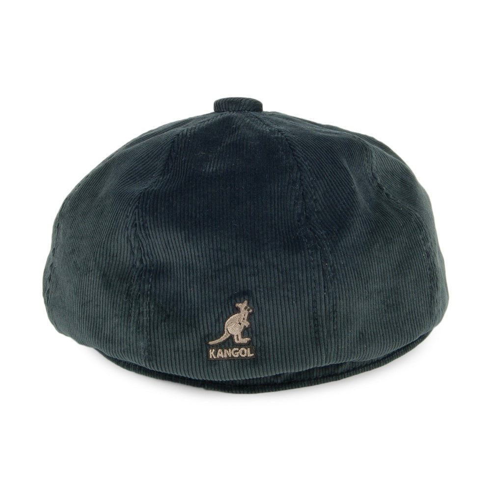 Kangol Hawker Corduroy Newsboy Cap - Forest