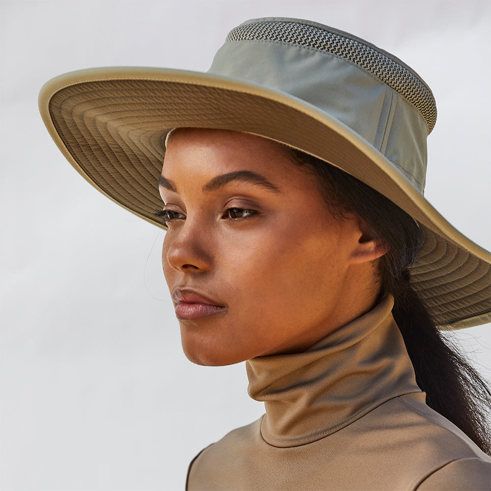 Tilley Hats LTM2 Airflo Wide Brim Sun Hat - Khaki
