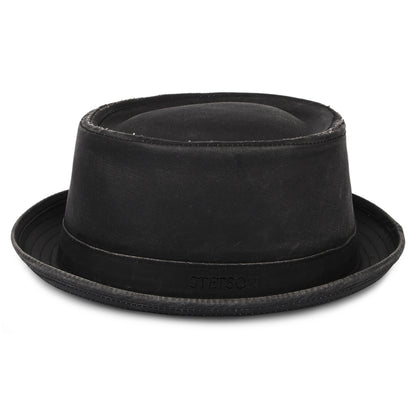 Stetson Hats Odenton Water Resistant Pork Pie Hat - Black