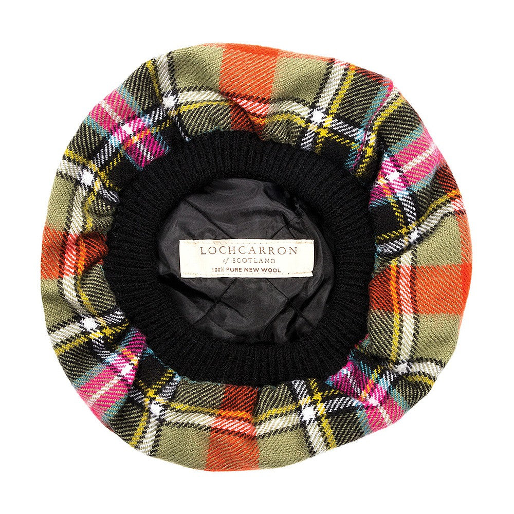 Lochcarron Of Scotland Lambswool Tam O' Shanter Hat - Bruce Of Kinnaird