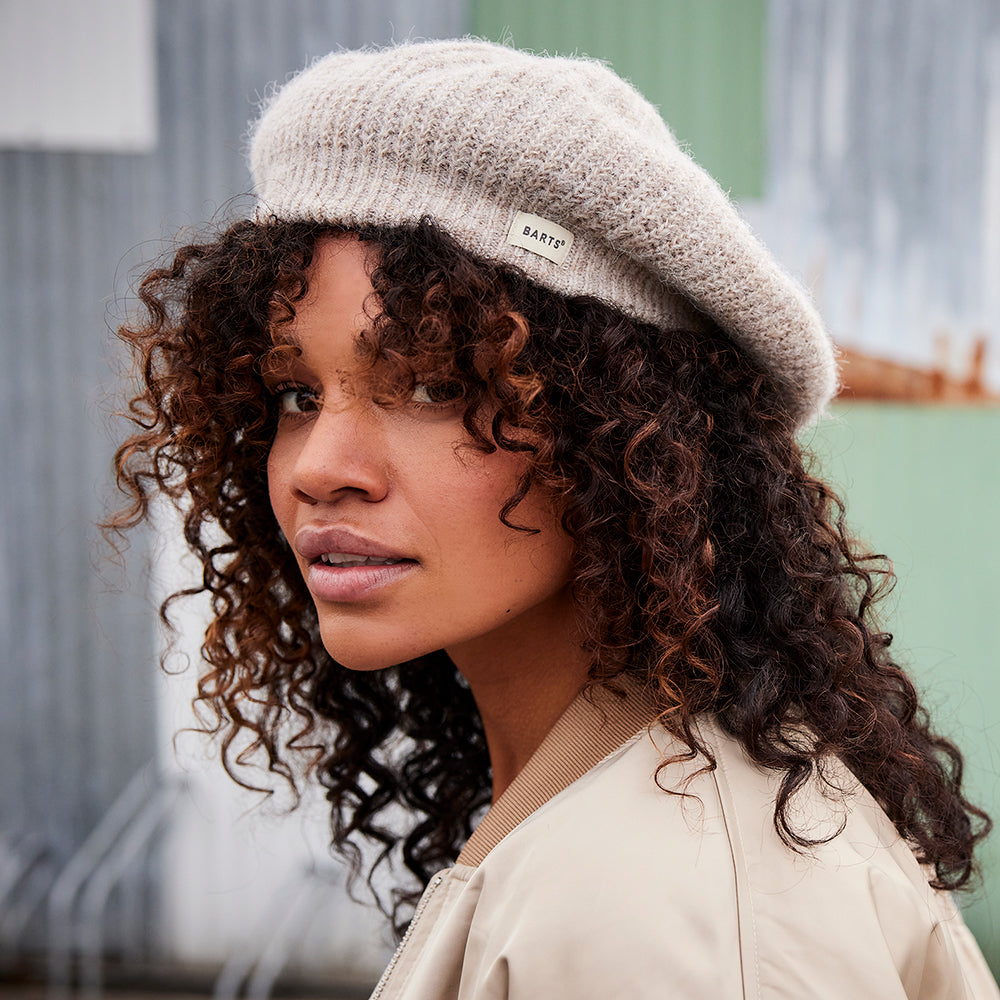 Barts Hats Inaru Recycled Beret - Light Brown