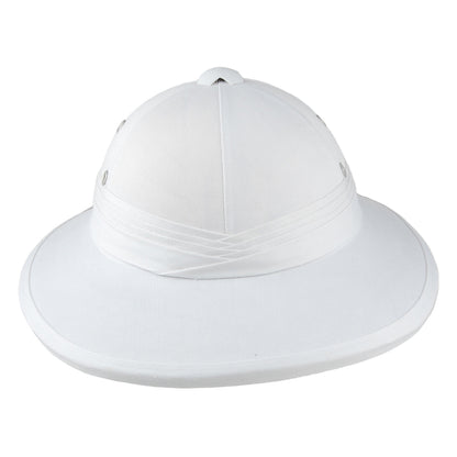 French Pith Helmet - White